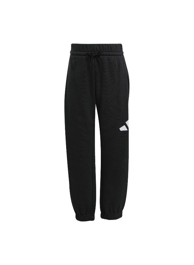 Adidas Lk Bl Fl Jog Black Training Suits For Kids 3-4Y - Image 3