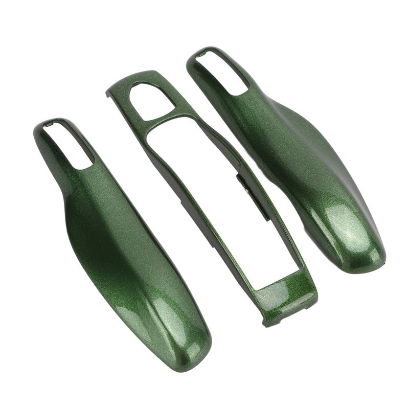 Green ABS Key Fob Protective Cover Case for 911 718 Easy Installation - Image 4