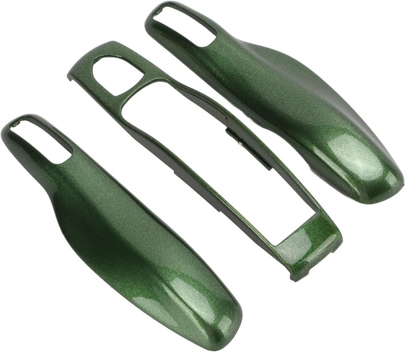 Green ABS Key Fob Protective Cover Case for 911 718 Easy Installation - Image 1