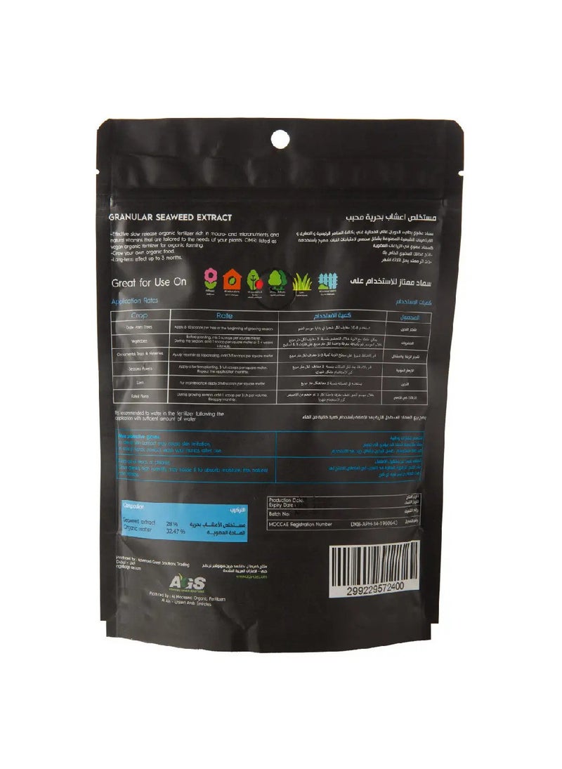 AGS AGS Ocean Seaweed Fertilizer – 250g Granular | Organic Plant Growth Booster with Natural Ocean Minerals  - Image 2