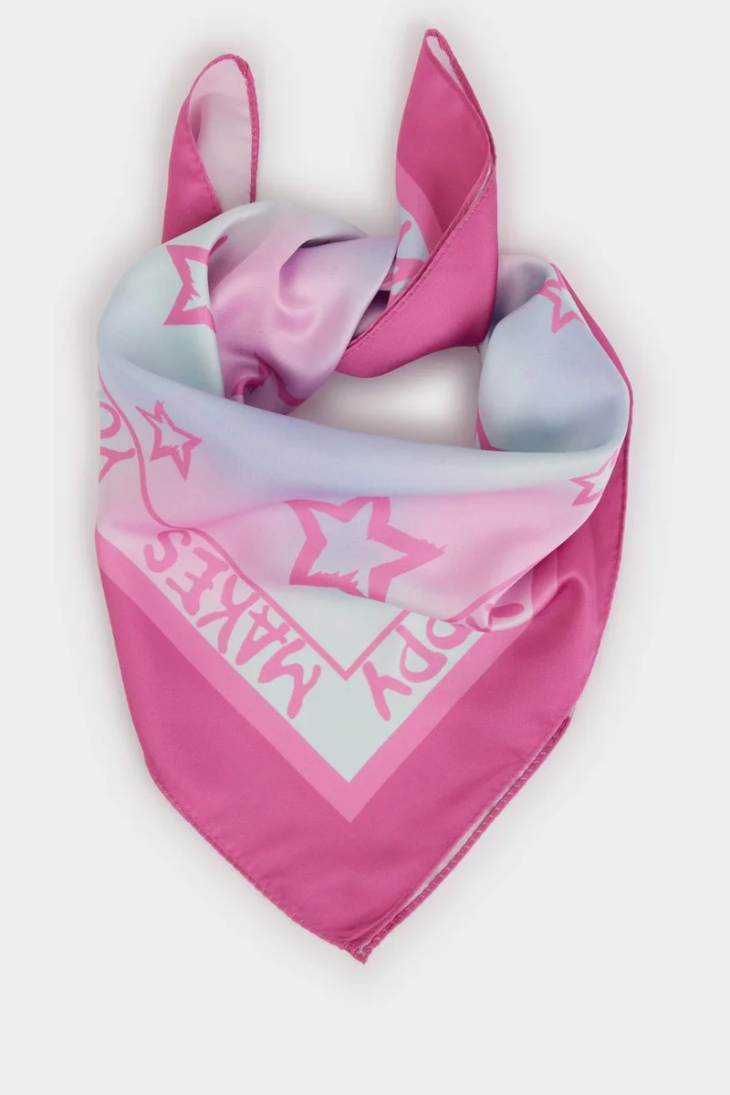 ديفاكتو Girl Printed Foulard