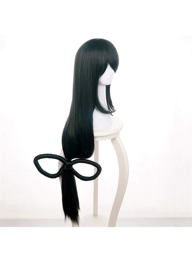 OSIAS Anime Cosplay Wig, Halloween Wig, with Free Wig Cap (Asui Tsuyu) - Image 1