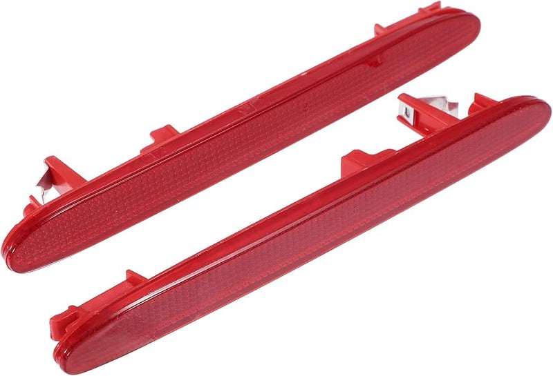 هوندا CR-V عنصر مصباح عاكس للصدام الخلفي عدسة حمراء 2 قطعة بلاستيك 2005 2006 2009 2011 - Image 2