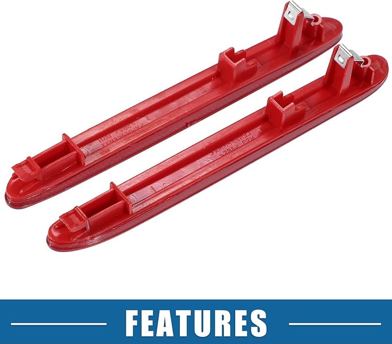 هوندا CR-V عنصر مصباح عاكس للصدام الخلفي عدسة حمراء 2 قطعة بلاستيك 2005 2006 2009 2011 - Image 5