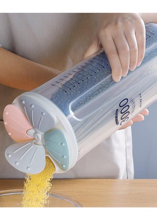 4 in 1 Cereal Storage Container 3L Cereal Container with Lids Airtight Food Storage Containers Durable Plastic Cereal Box Containers Food Grade and BPA Free Cereal - pzsku/ZBEAE8C54707A30E0AAB0Z/45/1750087393/13a41cac-3416-4bcc-b41f-ec8b1dc95905