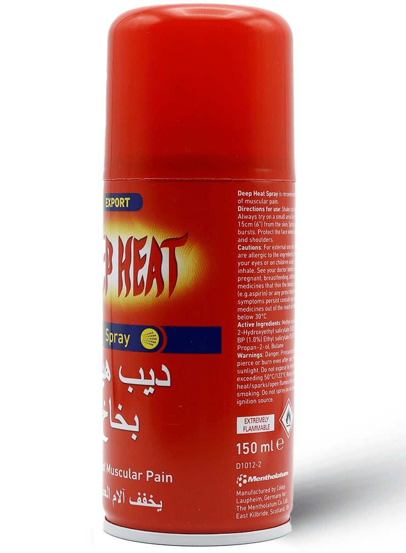 Deep Heat Spray For Muscle & Joint Pain Relief 150 Ml - Image 3