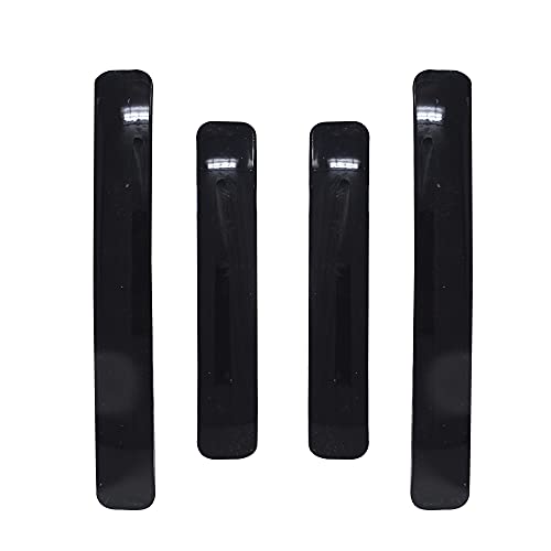 GFX Stainless Steel Car Door Edge Protector Guard Scratch (4Pcs) (Venus-Black) - Image 2