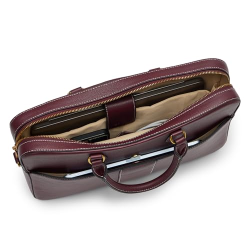 Miraggio Parker Laptop Bag | Unisex Laptop Bags With Adjustable & Detachable Strap | Fits Up to 14 Inches Laptop - Image 4