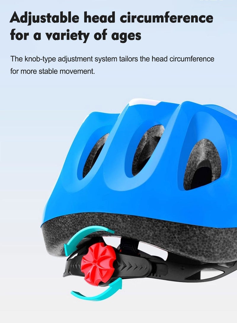 MaBaby Kids Helmet 7 in 1 Adjustable Protective Sports Gear Set, Kids Bike Helmets, Kick Scooter, Inline Skate, with Knee Elbow Pads Wrist Guards, for Kids Ages 3-15 Boys and Girls - Image 2