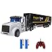 SNACKTANT RC Semi Truck Toy for Kids 132 Remote Control Carrier Van Transport Car 173 Freight Container Truck with 2 Batteries Semi Truck and Trailer with Lights Great Gift for Boys Girls Age 38 - Image 4