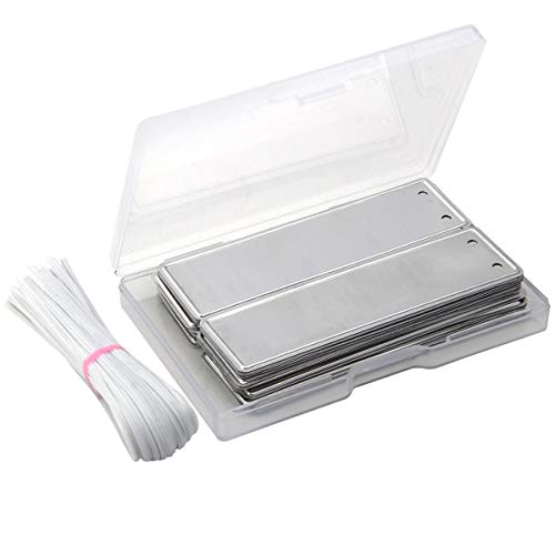 Coolrunner Metal Plant Labels, Aluminum Plant Tags, 6 Inch Wires Included (150) - Image 1