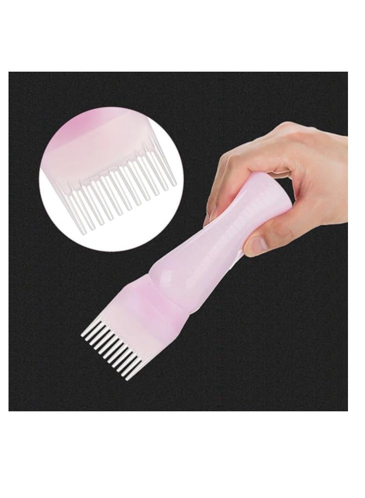 زجاجة زيت الشعر، مشط الزيت 120 مل، أدوات الشعر، فرشاة توزيع صبغ الشعر، أداة تصفيف الشعر، قطعة واحدة - Image 2