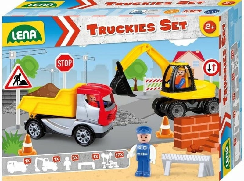 LENA Truckies Set Construction Site 1631