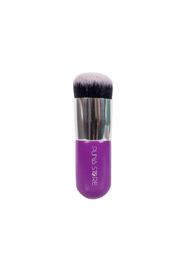 Puna Store - Face Powder Blush Brush (Purple + Silver) - Image 1