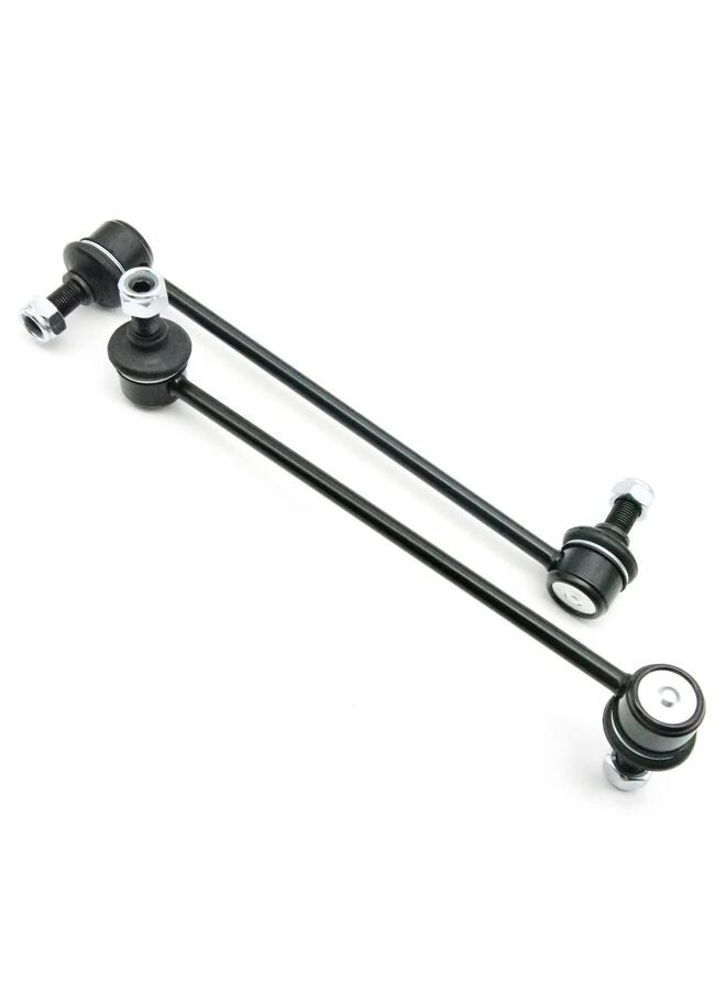 قطعتان من وصلات قضيب التوازن الأمامي الأيسر 48820-28050، متوافقة مع سيارات أفالون 2005-2012، ولكزس ES300 2002-2003، وES330 2004-2006. بديل للأرقام 48820-06040 و48830-06030 و48830-48010. - Image 1