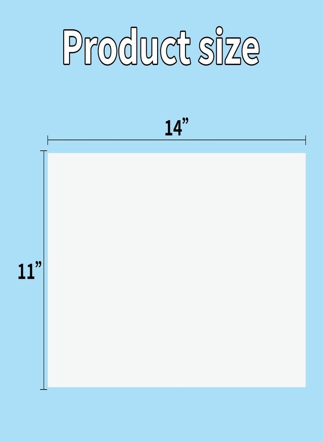 pmybupo 25 Packs Poster Boards11x14“White Poster Paper,Poster Board Bulk,Posteboard,School Supplies - Image 2