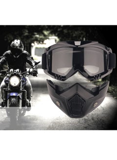 Detachable Mask Motorcycle Goggles,Adjustable Non-Slip Strap Retro Harley Helmet Mask - pzsku/ZBEAF34A22BC1BA0BC4C5Z/45/_/1722997679/cb4e361d-933e-4ccb-8ad3-3b1b328a8840