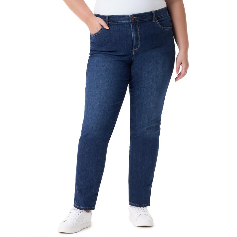 Gloria Vanderbilt Womens Amanda Classic High Rise Tapered Jean Madison