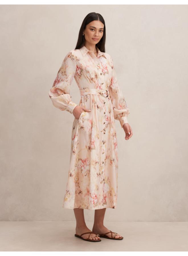 forever new Terese Printed Shirt Dress - Image 4