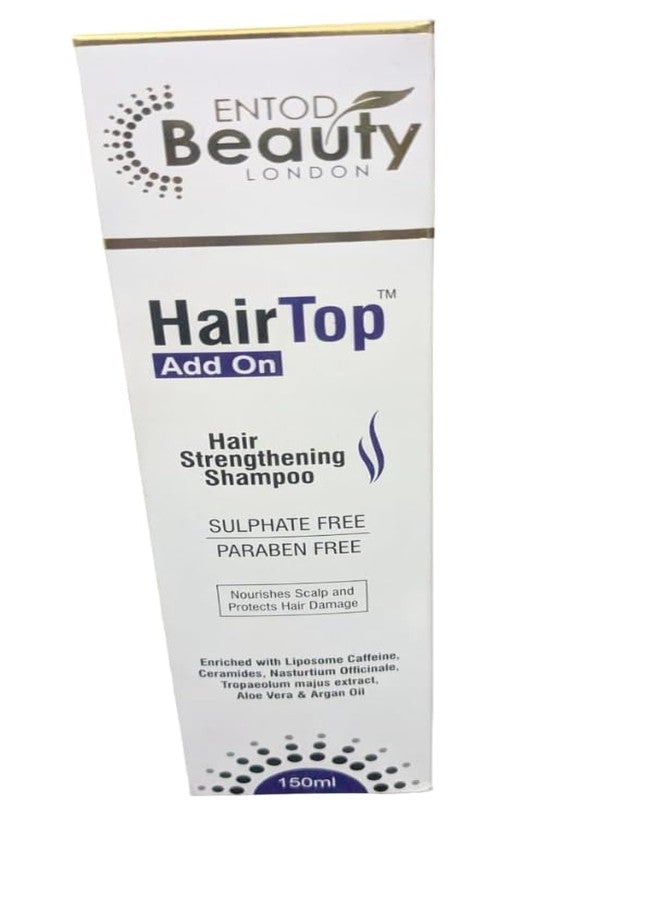 Cosmofix HairTop Add On Hair Stengt hening Shampoo, Soft and shiny, Sulfate & Paraben free 150ml (Pack of 1) - Image 4