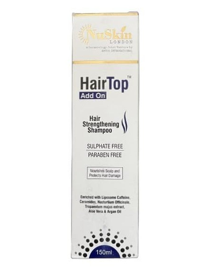 Cosmofix HairTop Add On Hair Stengt hening Shampoo, Soft and shiny, Sulfate & Paraben free 150ml (Pack of 1) - Image 1