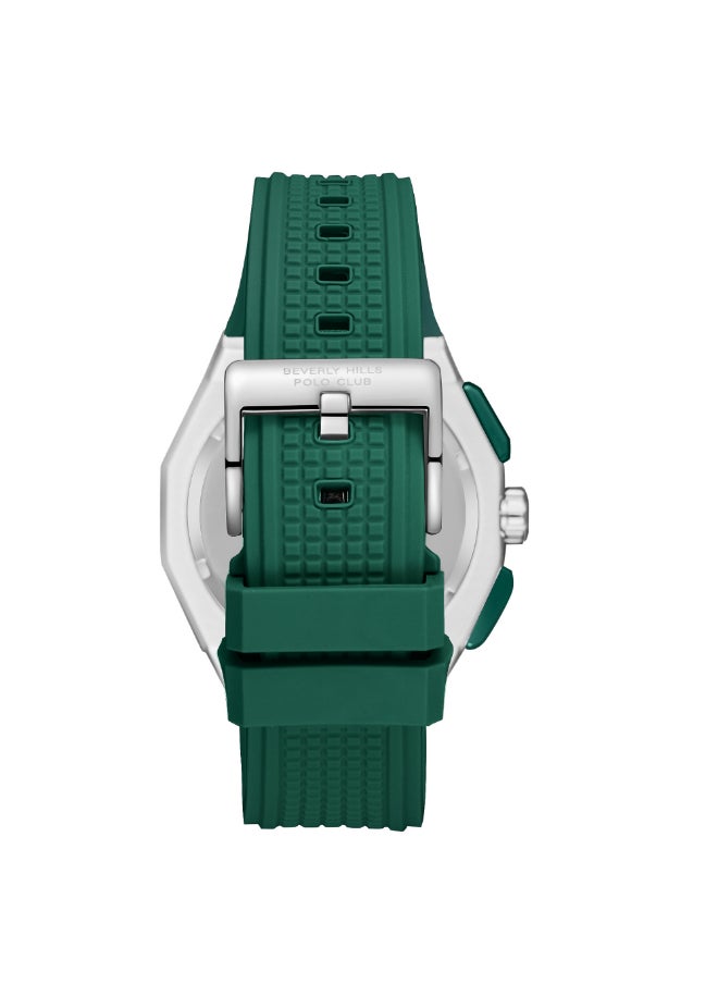 BEVERLY HILLS POLO CLUB - Men Multi Function Dark Green Dial Watch - BP3718X.375 - Image 1