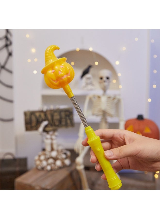 NIBEMINENT Halloween LED Handheld Pumpkin Lantern - Essential Party Atmosphere Decor