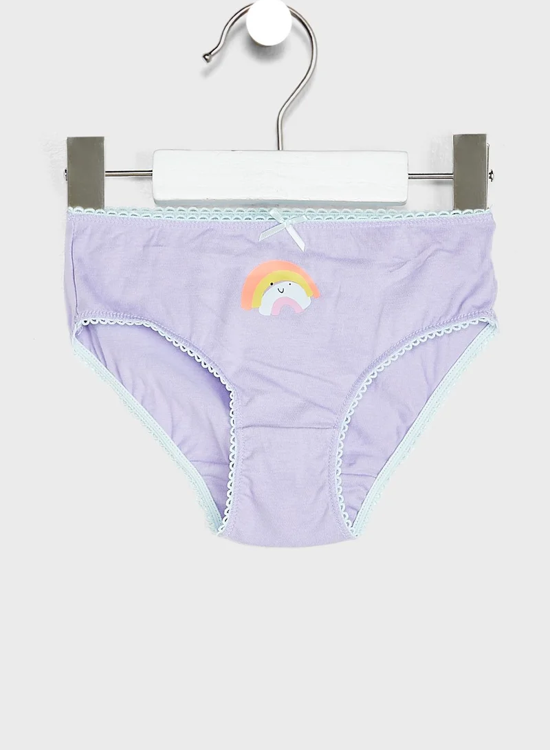 Marks & Spencer Kids 7 Pack Rainbow Knickers