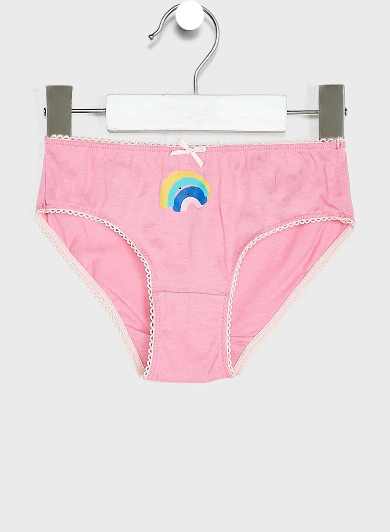 Marks & Spencer Kids 7 Pack Rainbow Knickers