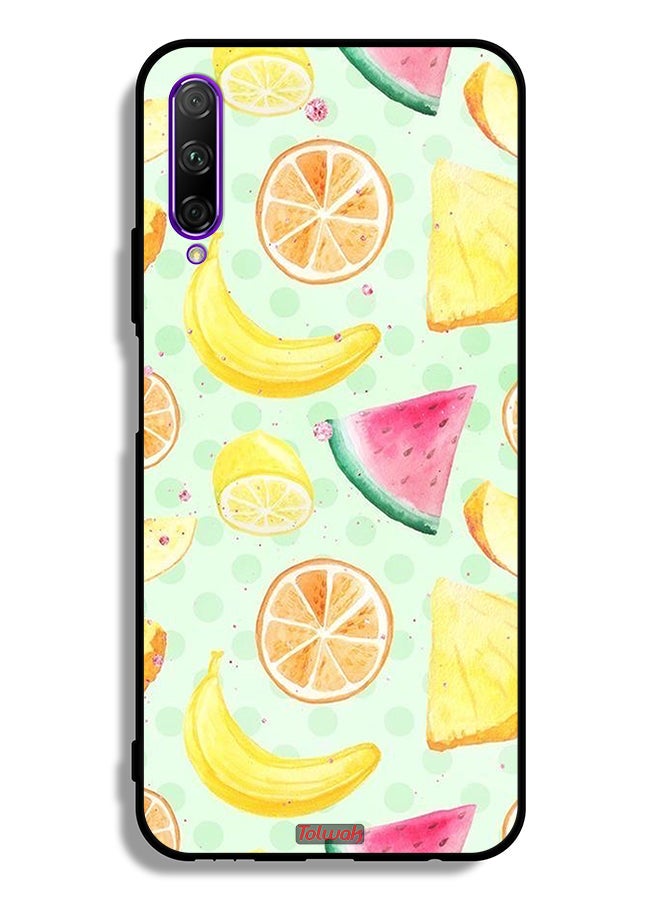 Tolwak Huawei Y9s Protective Case Cover Fruits Watercolor Art - Image 2