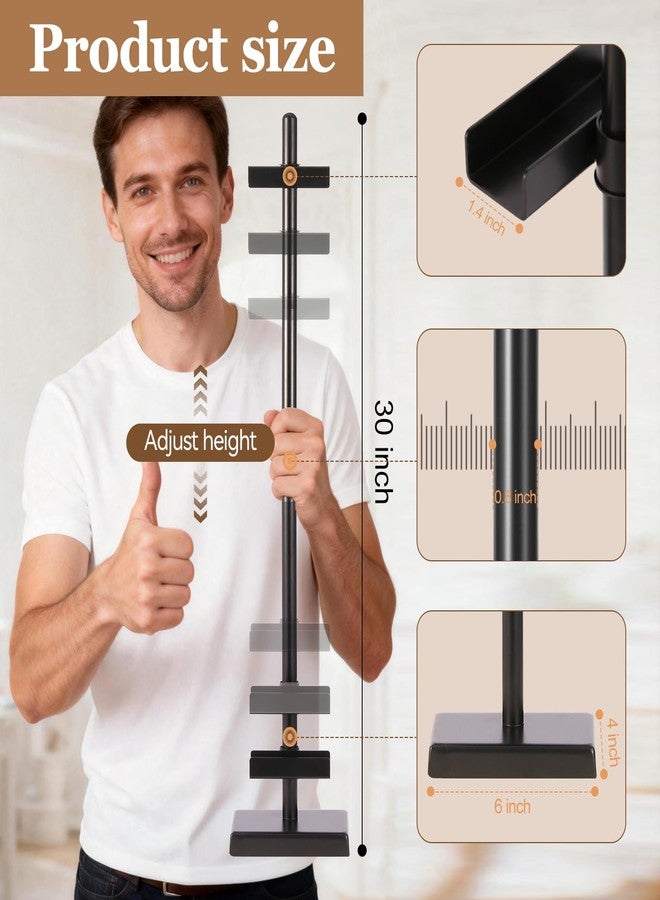 dakewang Adjustable Tabletop Easel Stand for for Picture Frames Up to 28", Picture Easels for Display, Picture Frame Holder Stand, Adjustable Art Easel. (Black) - Image 3