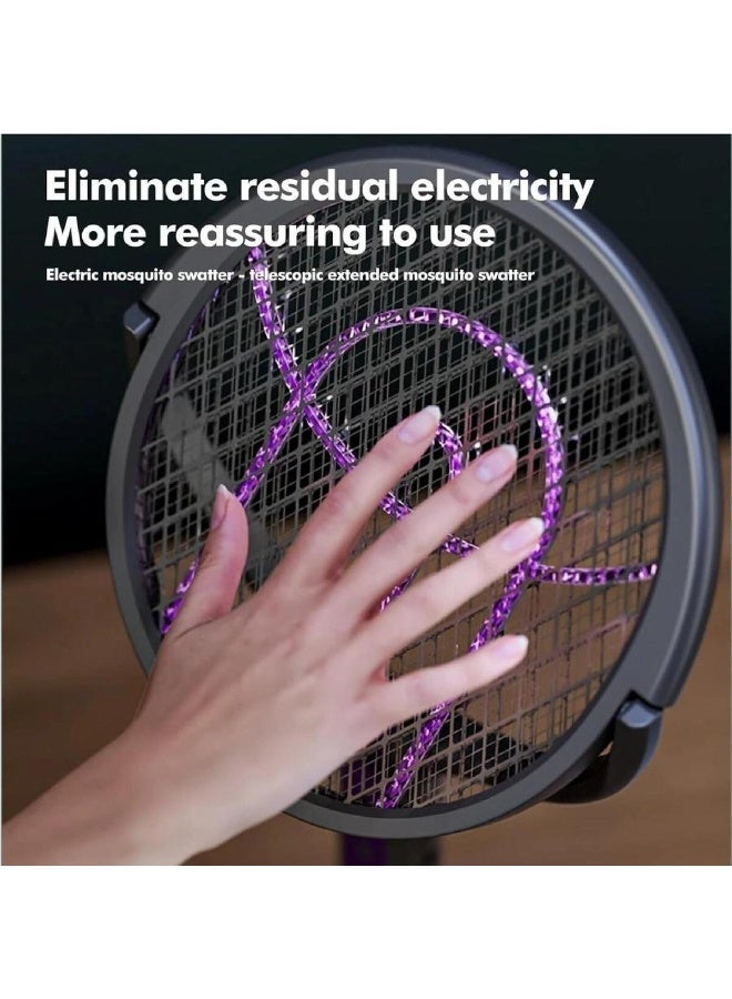 ZEESQUARE Electric Mosquito Killer Racket – USB Charging Bug Zapper Bat with High Voltage Grid, Portable Fly & Mosquito Swatter for Indoor & Outdoor Use - Image 5