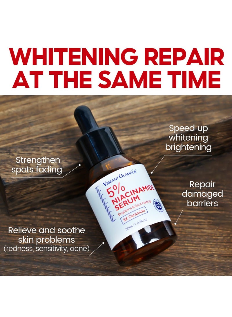 فايبرنت جلامور مجموعة فيبرانت جلامور نياكيناميد كريم وسيروم للوجه - Image 3