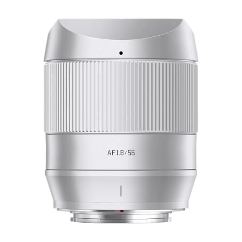 TTArtisan 56mm F18 XMount AF Lens APSC Auto Focus Prime Lenses Mirrorless Camera XA3 XA5 XA7 XH1 XT100 XT20 XT200 XT3 XT30 XT30II XT4 XPro3 XE3 XE4 XS10 Silver - Image 1
