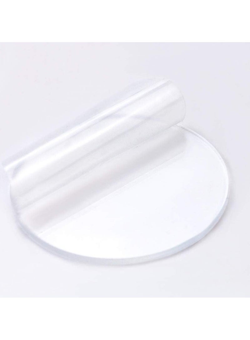 تي بي جي بي 24 قطعة من اقراص الاكريليك 4 انش/10 سم، سمك 1/8 انش، اقراص دائرية اكريليك شفافة لمشاريع الفينيل، قواعد الاكواب التي تصنعها بنفسك، زخرفة زخرفية، لوحة اسم، لوازم الفنون والحرف اليدوية - Image 4