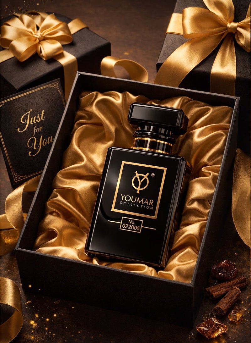 Youmar Collection Noir No. 022005 Perfect Vanilla Rose Perfume for Women – Long-Lasting Oriental Eau de Cologne 25ML - Image 4