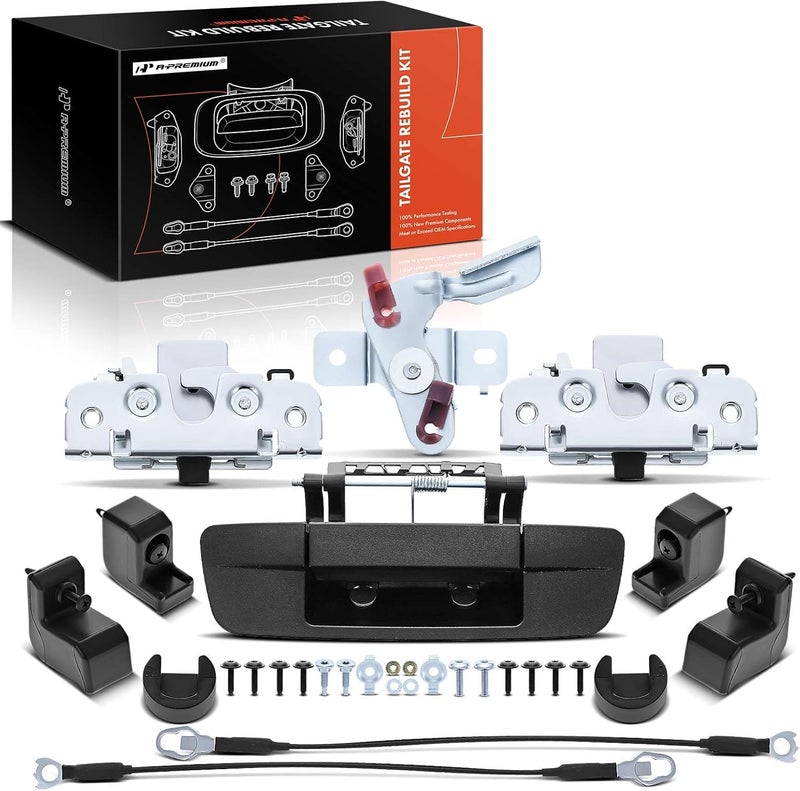 A-Premium 30-PC Tailgate Hardware Rebuild Kit - Image 1