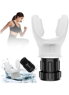 Depend Lung Exerciser Expander Device, Breathing Exercise Device For Lungs, Silica Gel Deep Breathing Exercise Trainer, Increase Lung Capacity, Improve Sleep (White)  - Image 1