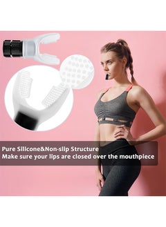 Depend Lung Exerciser Expander Device, Breathing Exercise Device For Lungs, Silica Gel Deep Breathing Exercise Trainer, Increase Lung Capacity, Improve Sleep (White)  - Image 5