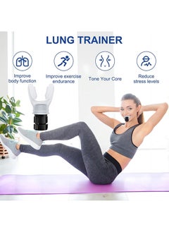Depend Lung Exerciser Expander Device, Breathing Exercise Device For Lungs, Silica Gel Deep Breathing Exercise Trainer, Increase Lung Capacity, Improve Sleep (White)  - Image 3