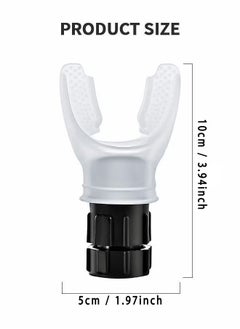 Depend Lung Exerciser Expander Device, Breathing Exercise Device For Lungs, Silica Gel Deep Breathing Exercise Trainer, Increase Lung Capacity, Improve Sleep (White)  - Image 2