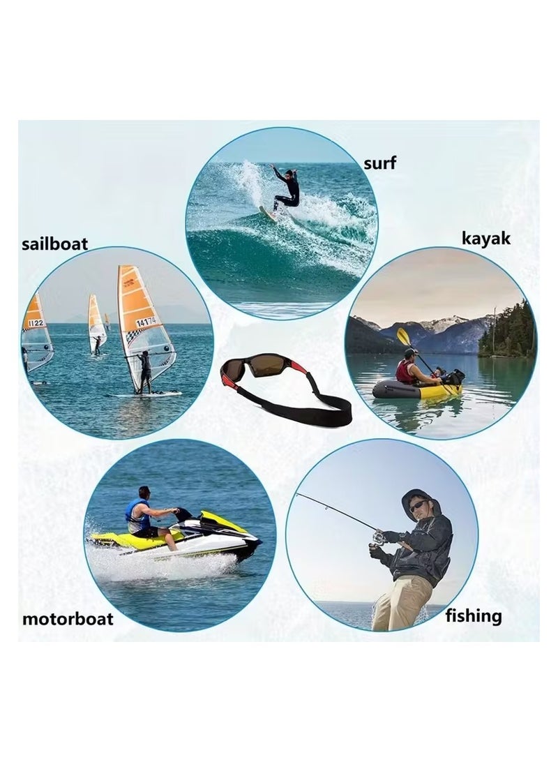 2 قطعة، حزام نظارات من قماش الغوص مقاوم للانزلاق، حامل نظارات سباحة رياضي، حبل نظارات، حزام نظارات سباحة، حزام نظارات مقاوم للانزلاق، حزام نظارات رياضي، حبل نظارات، حامل نظارات - Image 3