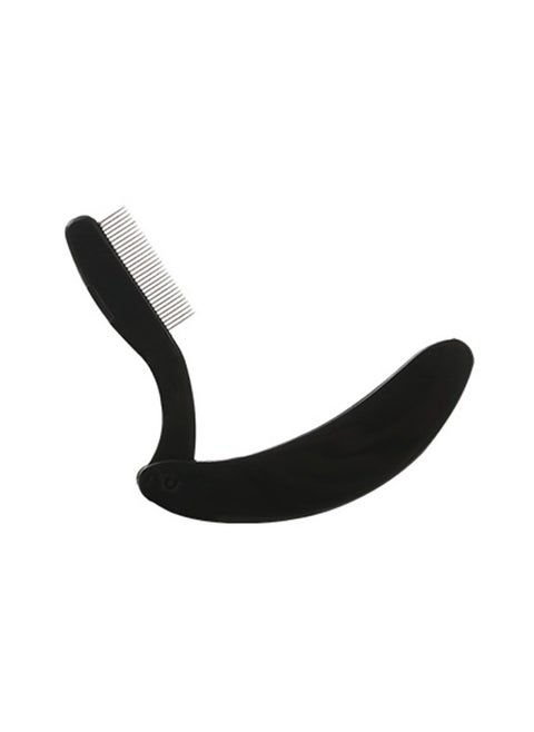 Foldable Eyelash Comb Separator Folding Lash Comb Eyebrow Mascara Applicator Eyelash Definer Arc Designed Cosmetic Brushes Tool