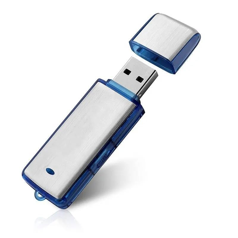 FREDI HD PLUS 8GB USB Voice Recorder | Clear HD Audio Recording Pen Drive | One-Touch Operation | 8-15 Hours Backup | Plug & Play Digital Recorder for Meetings, Classes & Office (8GB Inbuilt Memory) - Image 1