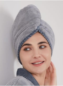 ريفي غطاء شعر كبير  مودرن رمادي ريفي  - Image 1