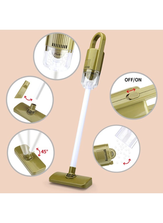 والالا مجموعة تنظيف الأطفال للأطفال الصغار ، قابلة للفصل 20 جهاز كمبيوتر شخصي تتظاهر مجموعة اللعب ، عربات تنظيف الأطفال الصغار التعليمية تتضمن مكنسة كهربائية عمل حقيقية ، مكسرة ، زجاجة رش وأكثر من ذلك - Image 3