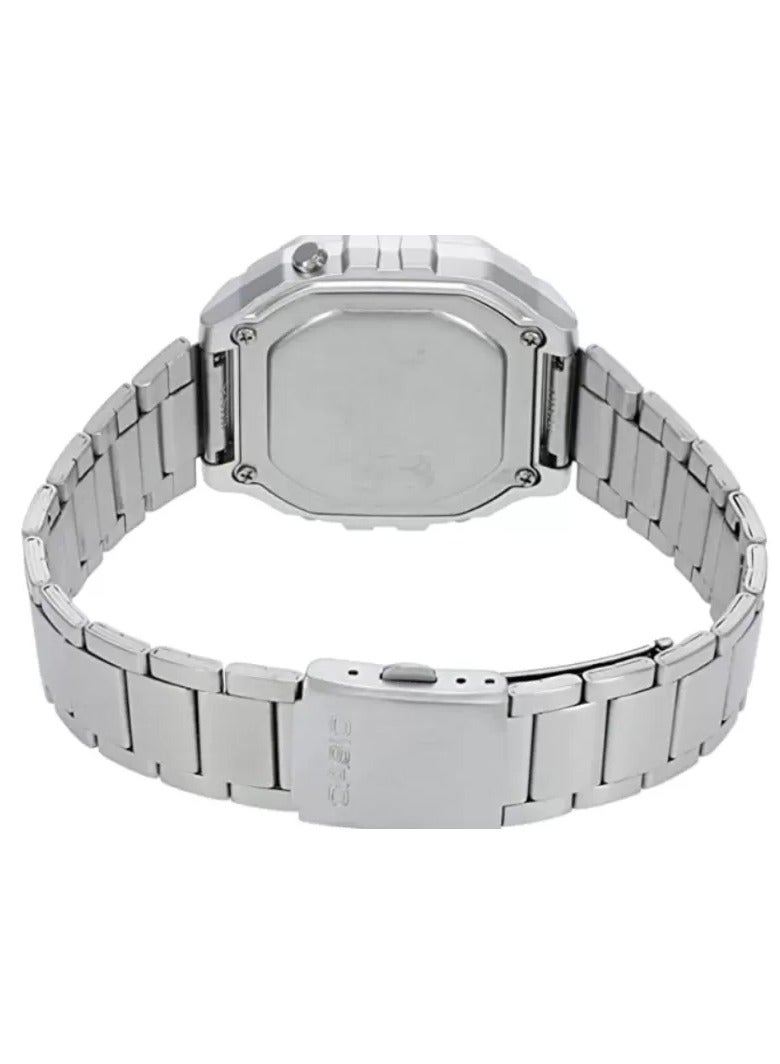 Casio Watch for Men W-218HD-1AVDF Digital Stainless Steel Band - Image 2