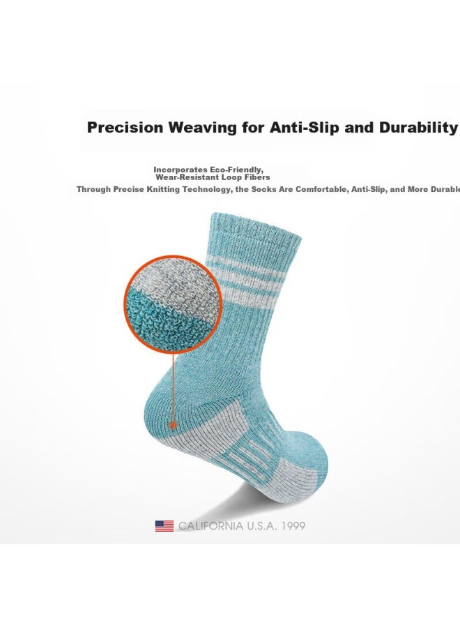 Tfo 6th Generation Outdoor Wool Socks Breathable Sports Durable Hiking Socks 2902456 Women's Orange - Image 4
