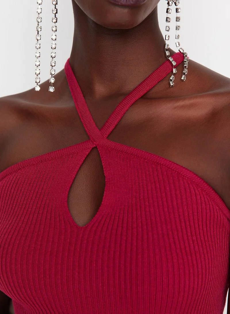 trendyol Ribbed Knitted Body