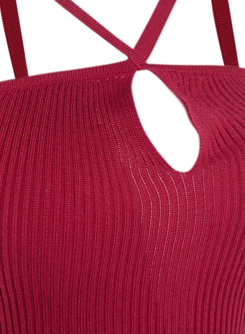 trendyol Ribbed Knitted Body